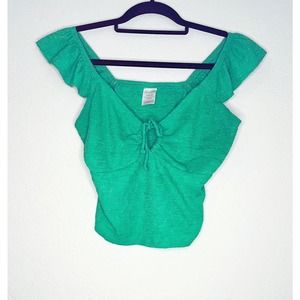 No Boundaries 2pc Skirt Set in Green Size Large